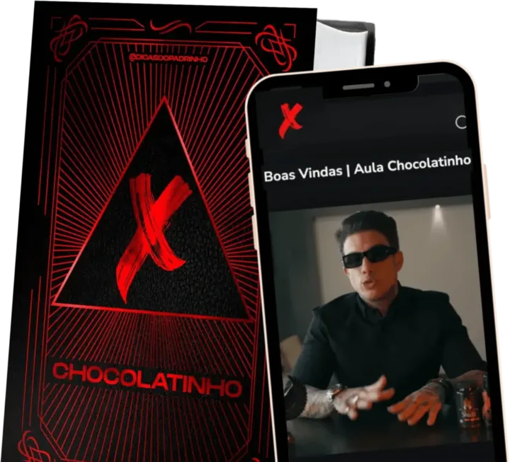 Livro e aula em vídeo do Chocolatinho